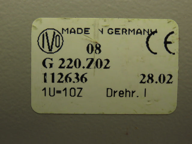 Ivo G 220.Z02 Analog Counter 4-Digit