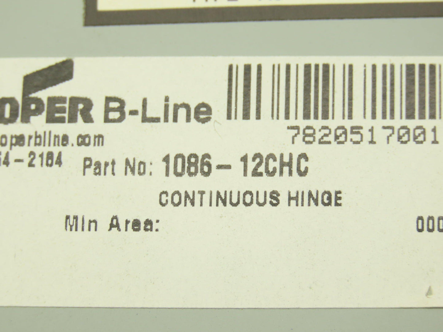 Cooper 1086-12CHC Electrical Enclosure 8X10X6" Junction Box NEMA12/13