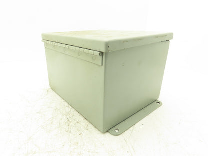 Cooper 1086-12CHC Electrical Enclosure 8X10X6" Junction Box NEMA12/13