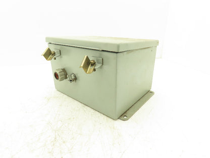 Cooper 1086-12CHC Electrical Enclosure 8X10X6" Junction Box NEMA12/13