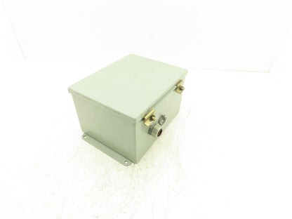 Cooper 1086-12CHC Electrical Enclosure 8X10X6" Junction Box NEMA12/13
