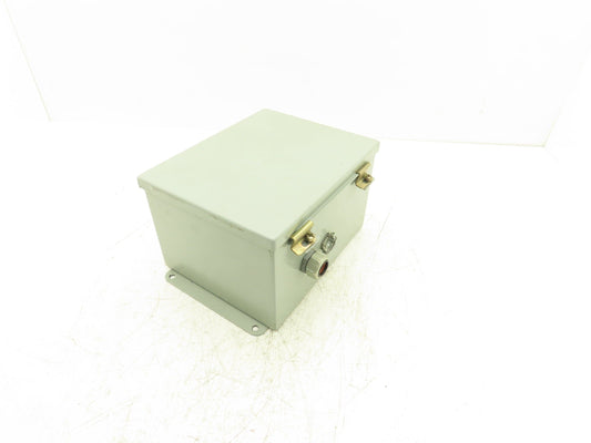 Cooper 1086-12CHC Electrical Enclosure 8X10X6" Junction Box NEMA12/13