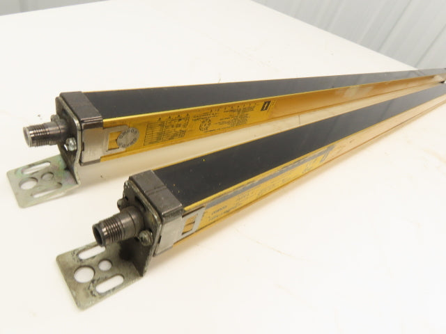 Omron F3SN-A1207P25-L Safety Light Curtain Emitter/Receiver Set 1207mm