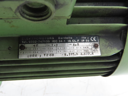 Hydac OKA-R4 L/2.0/40/M Fan Driven Oil Cooler 10.5X13" Radiator 1.5Hp D230/Y460V