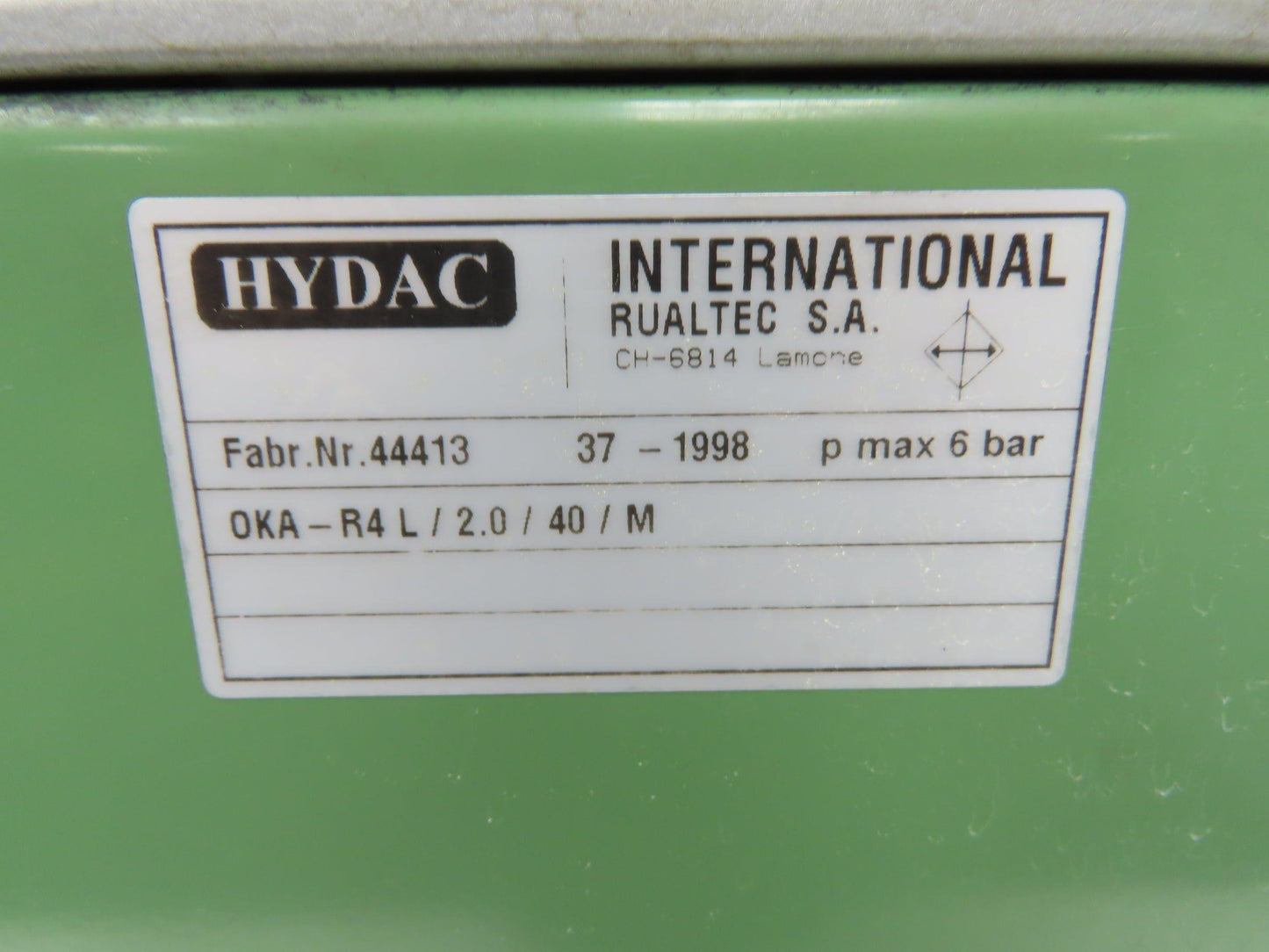 Hydac OKA-R4 L/2.0/40/M Fan Driven Oil Cooler 10.5X13" Radiator 1.5Hp D230/Y460V