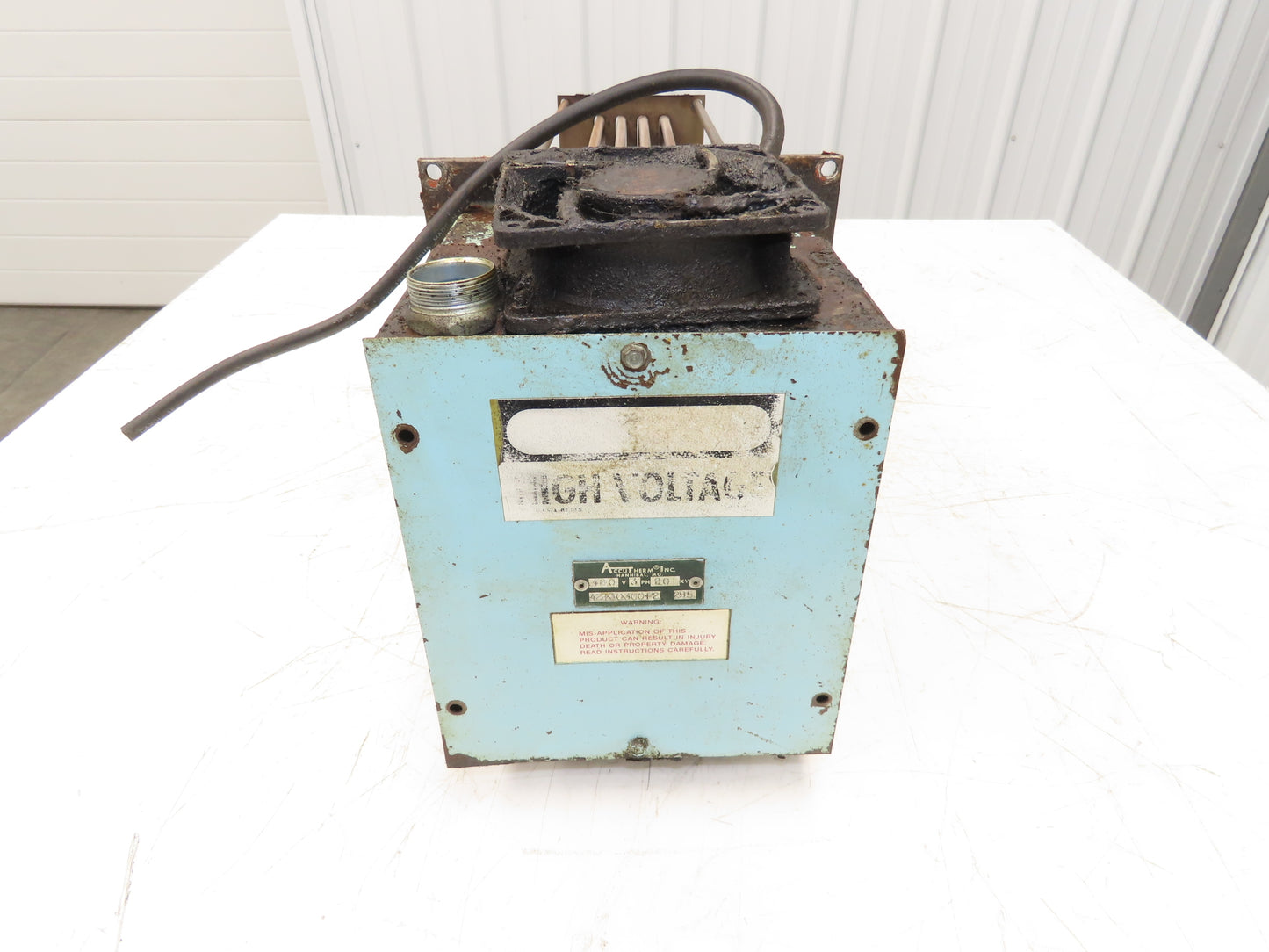 Accutherm 422-30-300-F2 Immersion Heater 20kw 480V 3Ph 23" Elements