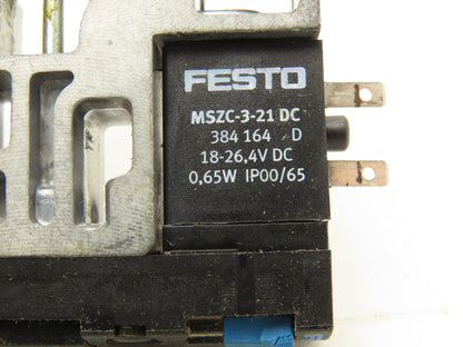 Festo CPV14-M1H-5LS-1/8 Pneumatic Air Solenoid Valve 24VDC Lot of 5