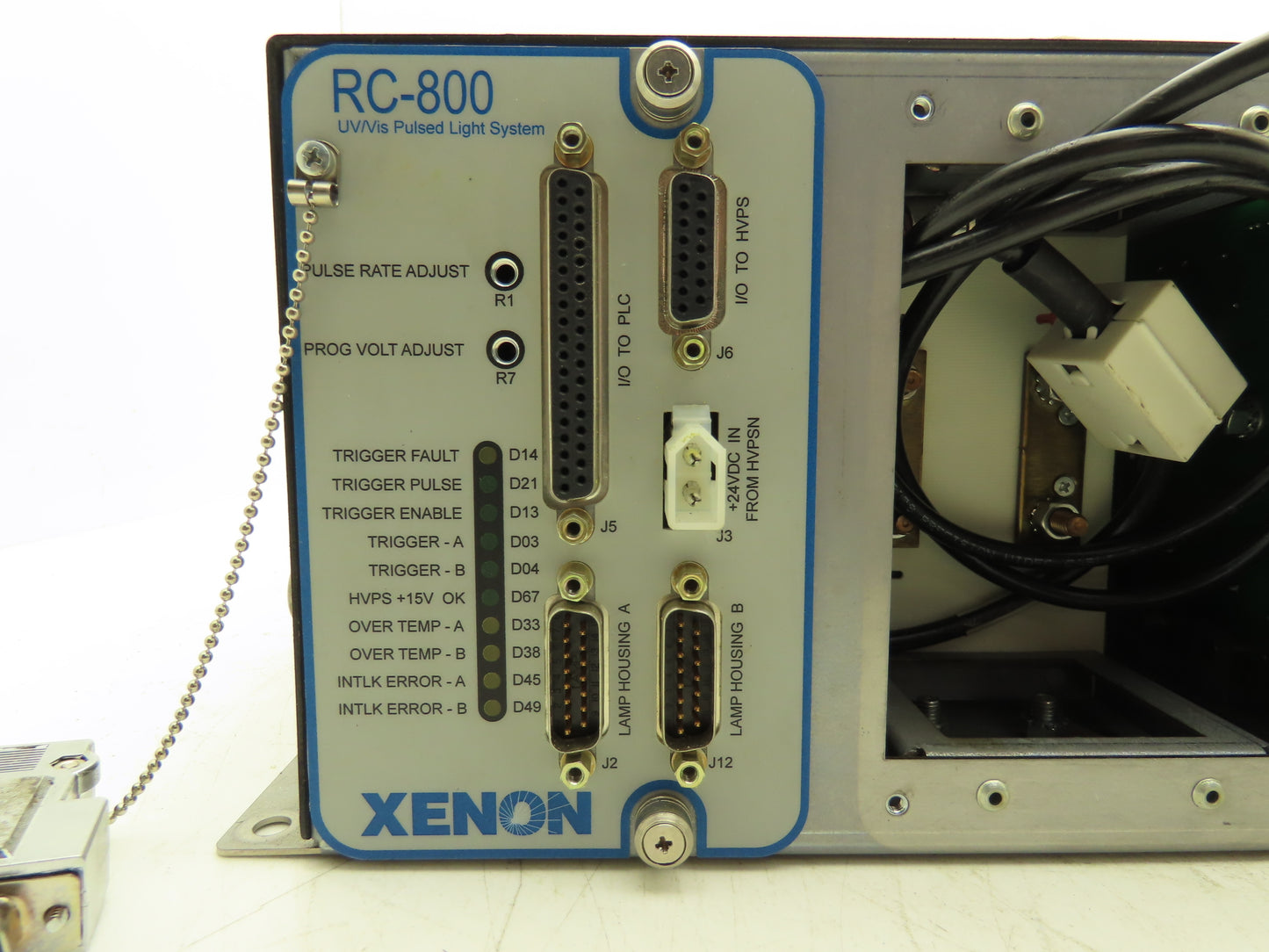 Xenon CTR-810 RC 800 UV Vis Pulsed Lighting System Controller 2-C32-H105 Config