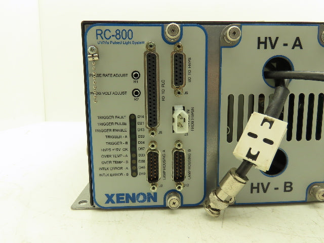Xenon CTR-810 RC 800 UV Vis Pulsed Lighting System Controller 2-C32-H105 Config