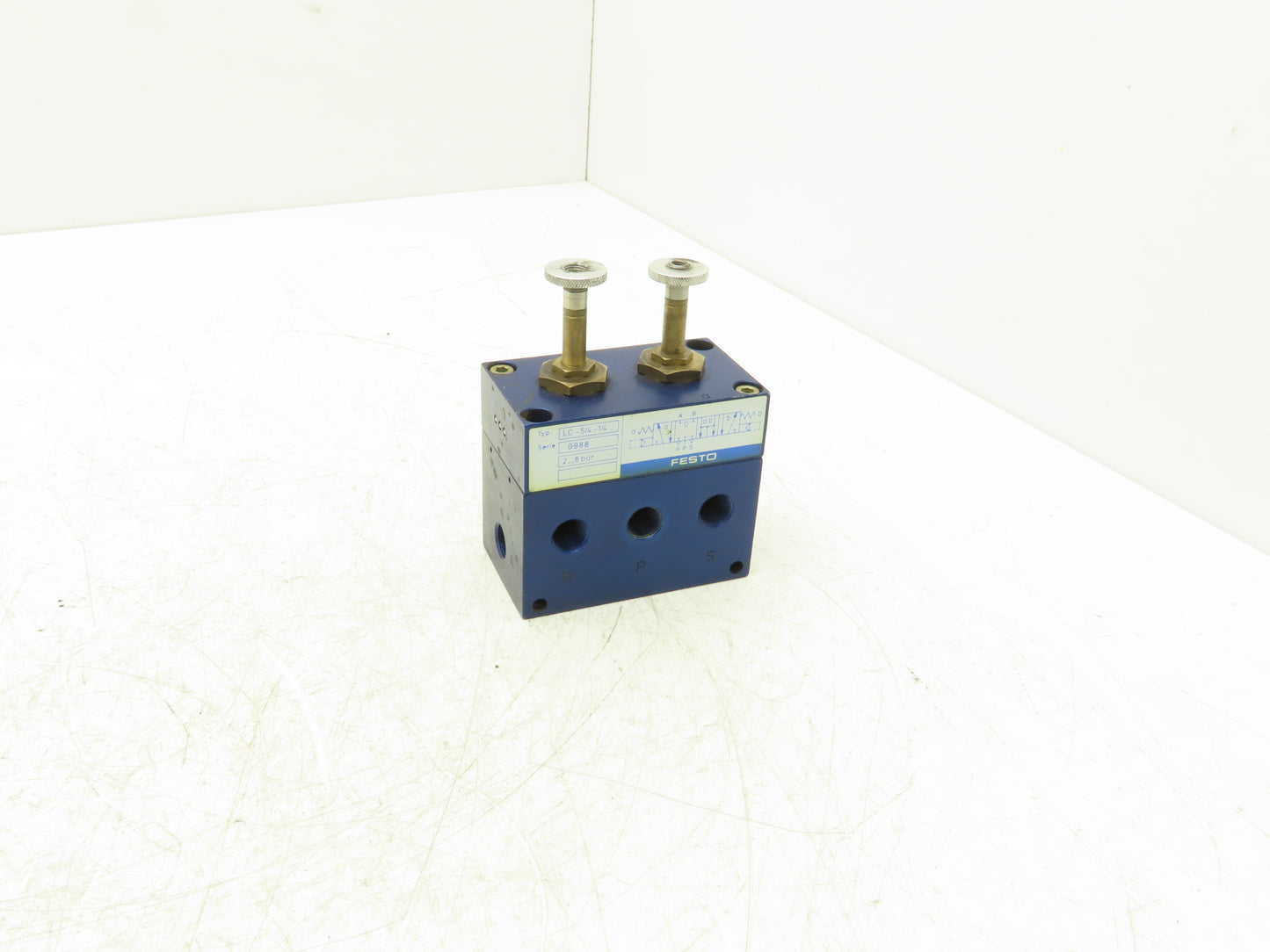 Festo M502 LC-5/4-1/4 Pneumatic Valve Body Block 116psi