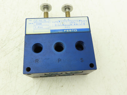 Festo M502 LC-5/4-1/4 Pneumatic Valve Body Block 116psi
