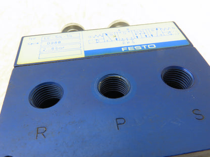 Festo M502 LC-5/4-1/4 Pneumatic Valve Body Block 116psi