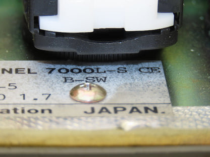 Okuma 7000L-S CE Machine Panel W/ Pulse Handwheel *Parts or Repair*