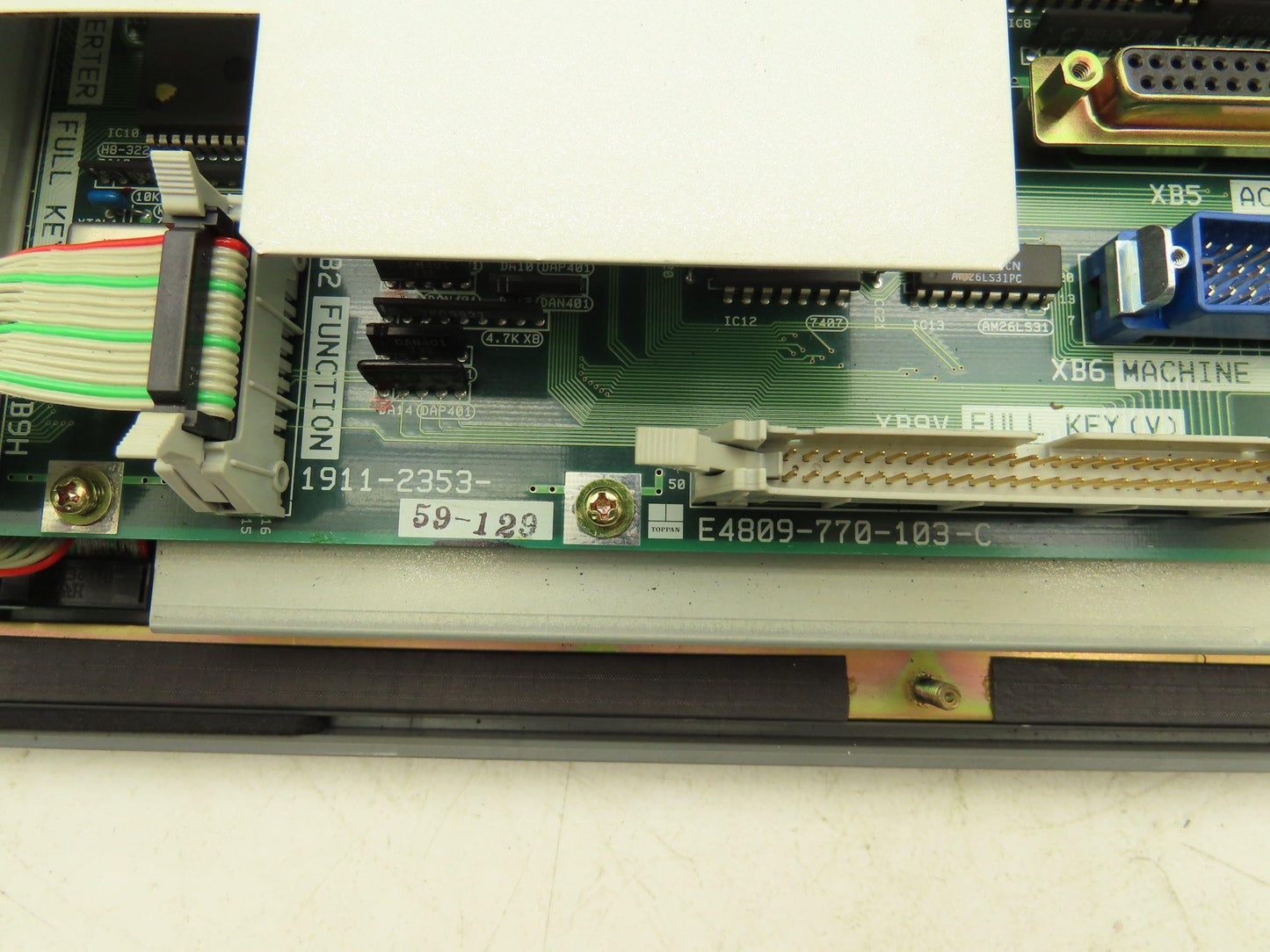 Okuma OSP-U100L Operator Control Panel Monitor Assy