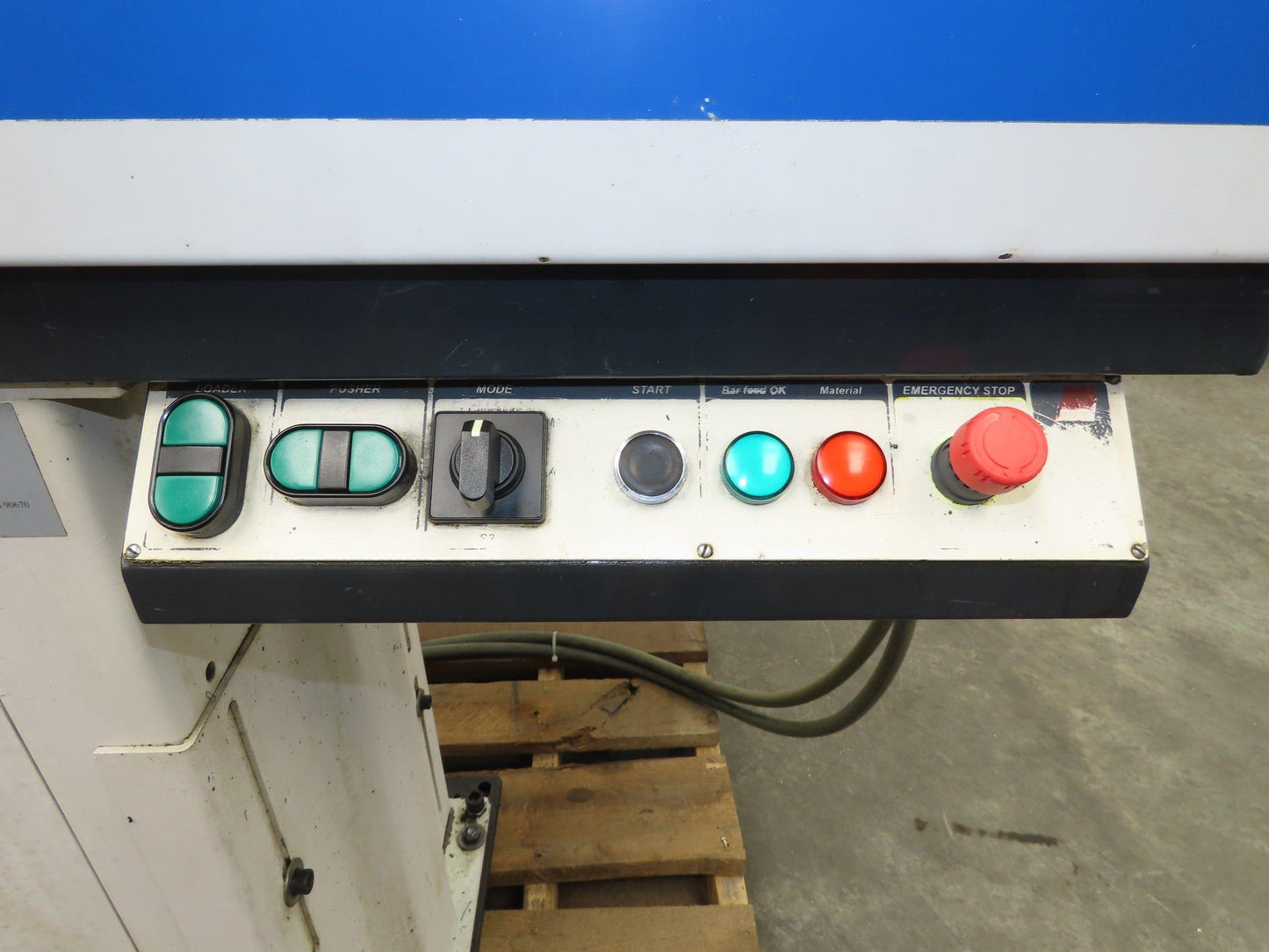 SMW Spac 2003 2003 SpaceSaver Bar Feeder 6-80mm Dia 60" Max Length Lathe Feed