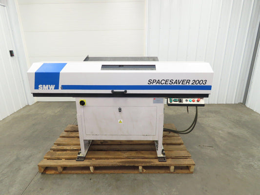 SMW Spac 2003 2003 SpaceSaver Bar Feeder 6-80mm Dia 60" Max Length Lathe Feed