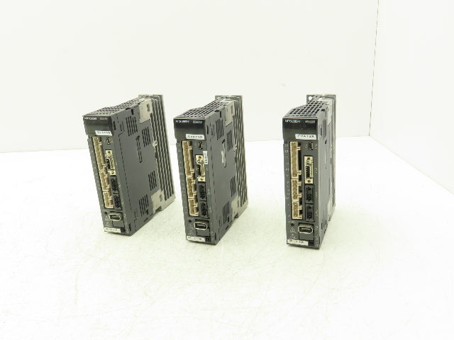 Mitsubishi MR-J3-10B Melservo AC Servo Drive 100W 170V 1.1A Output Lot of 3