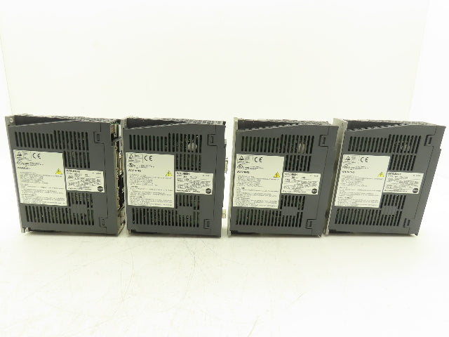 Mitsubishi MR-J3-10B Melservo AC Servo Drive 100W 170V 1.1A Output Lot of 4