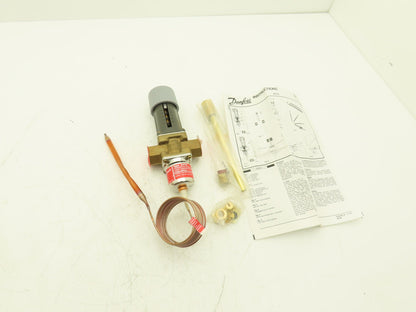 Danfoss 003N0043 AVTA 20 Thermostatic Regulating Valve 0-30°C w/Sensor Tube