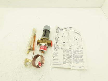 Danfoss 003N0043 AVTA 20 Thermostatic Regulating Valve 0-30°C w/Sensor Tube