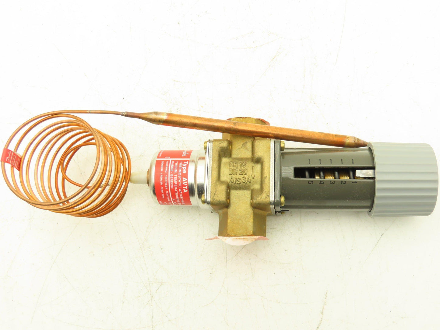 Danfoss 003N0043 AVTA 20 Thermostatic Water Regulating Valve 0-30°C G3/4"