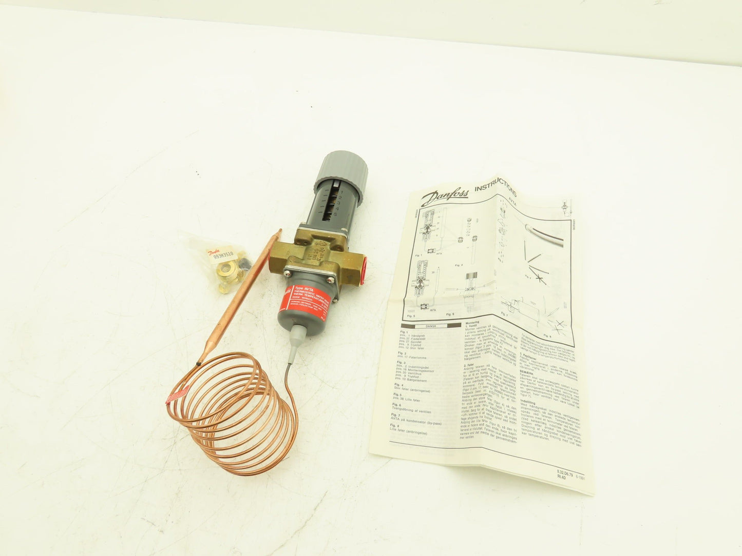 Danfoss 003N0043 AVTA 20 Thermostatic Water Regulating Valve 0-30°C G3/4"