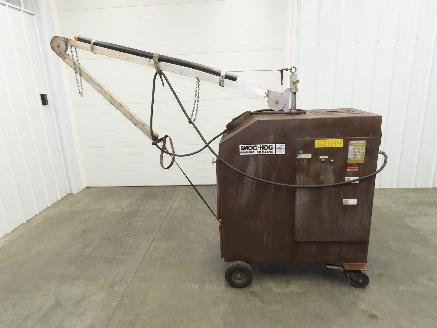 Smog Hog Porta-Clean Portable Air Cleaner Smoke Extraction Fume Mist 120V