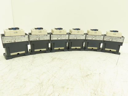 Telemecanique LC1D186 Contactor Motor Starter 32A 690V 15Hp Coil 24VDC Lot of 6