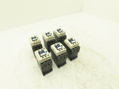 Telemecanique LC1D186 Contactor Motor Starter 32A 690V 15Hp Coil 24VDC Lot of 6