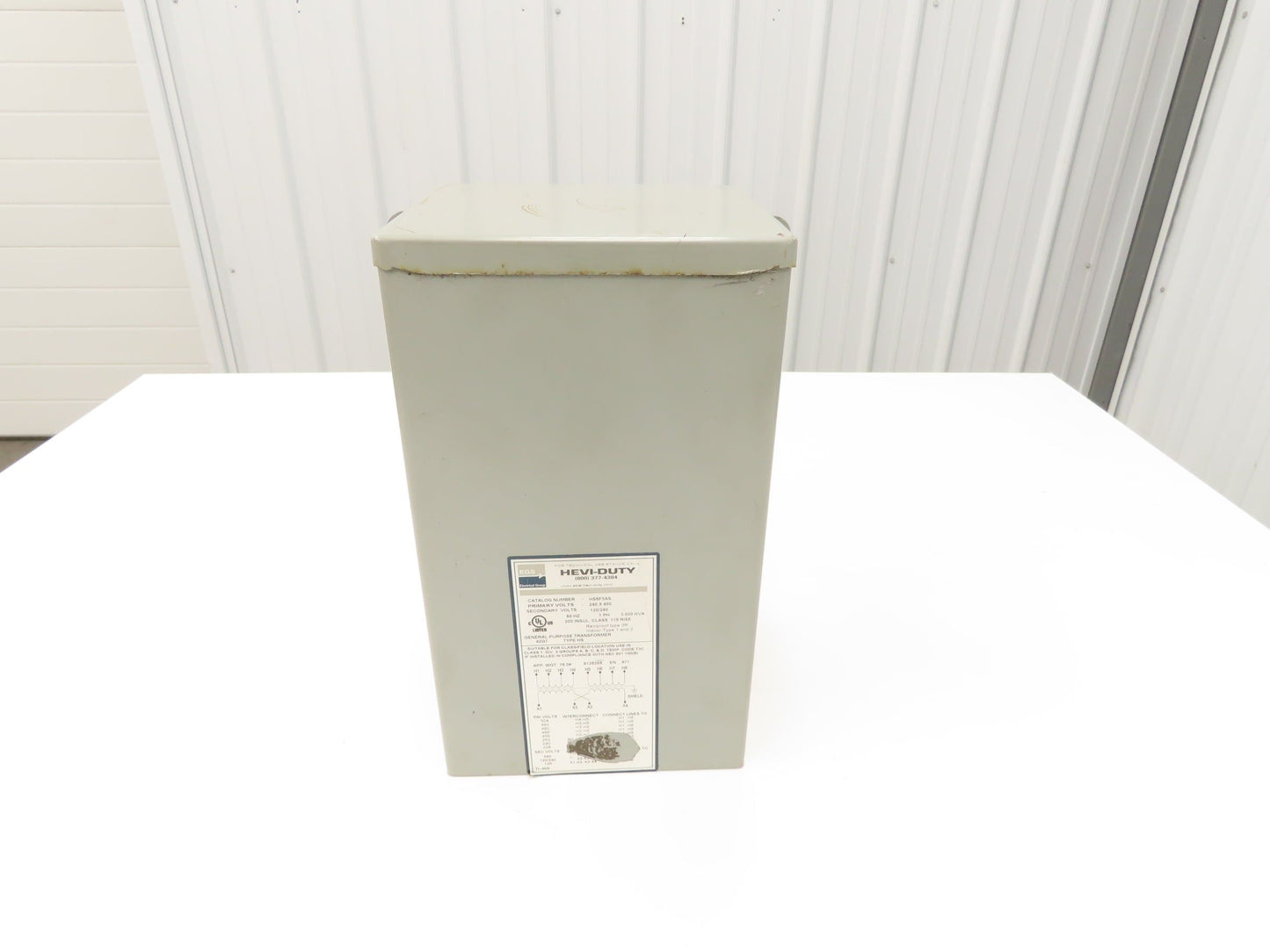 Sola Hevi-Duty HS5F3AS Transformer 3kva 1PH 240/480HV 120/240LV Type 3R