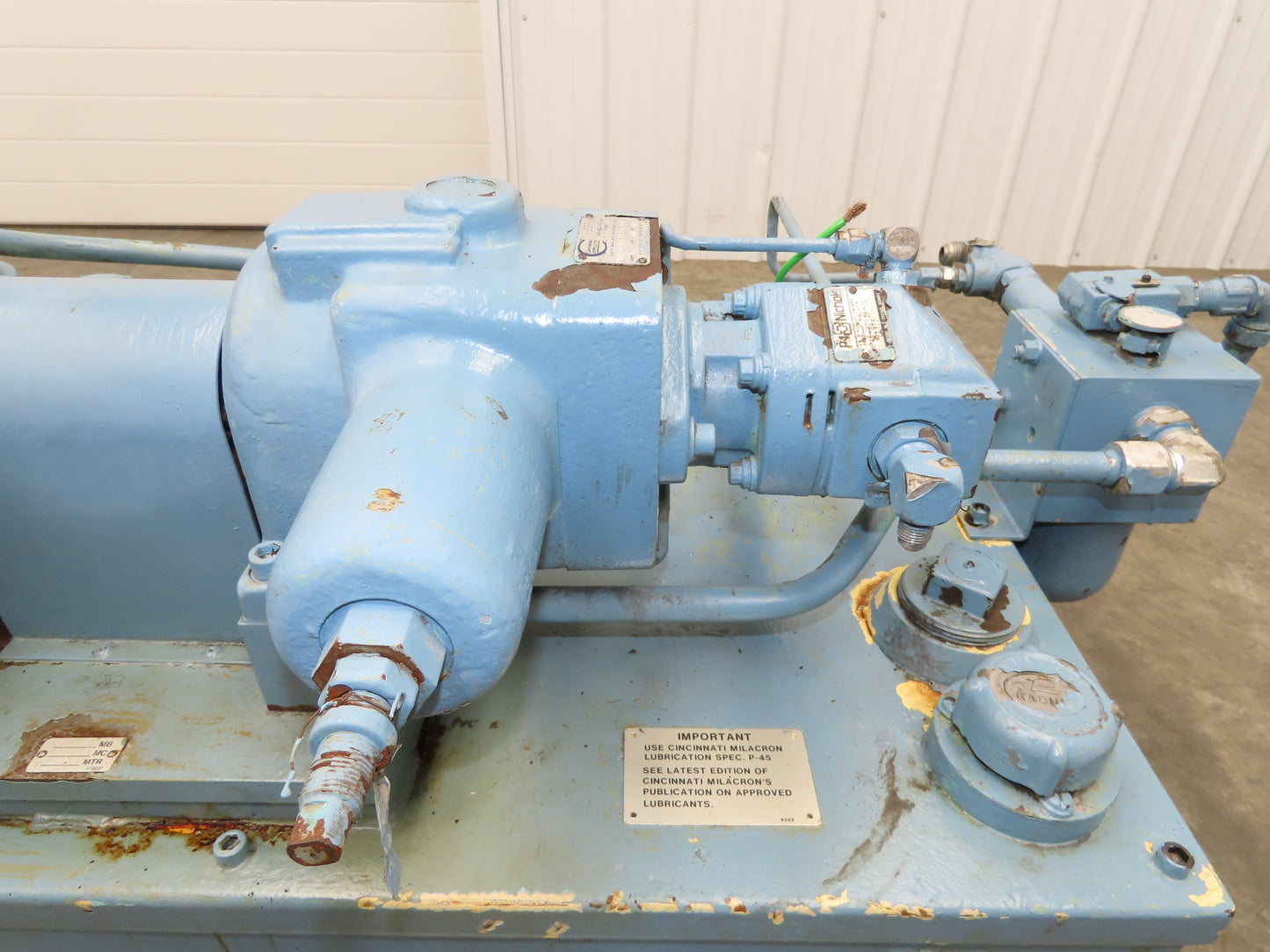 PVR15-15BSR-RM-0-1 Hydraulic Power Unit 30 Gal 15gpm 1500psi 3Hp 230/460V