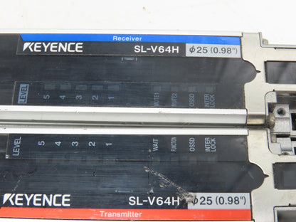 Keyence SL-V64H-T Light Curtain Receiver & Transmitter Set 1260mm