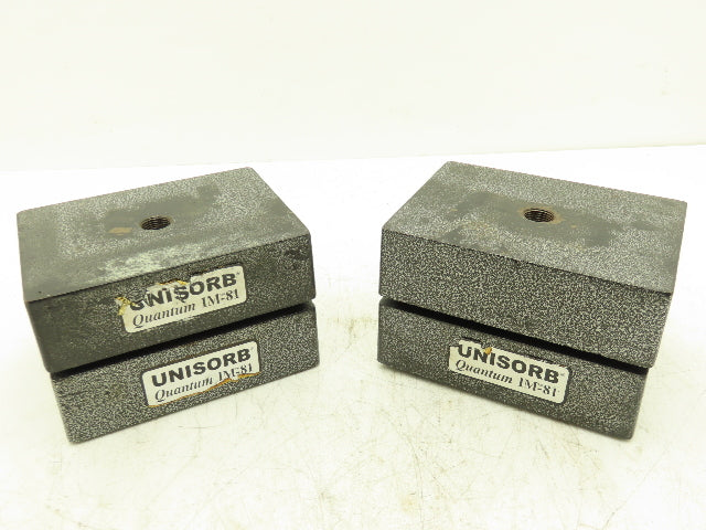 Unisorb Quantum IM-81 Anti-Vibration Isolation Pad  Set of 4