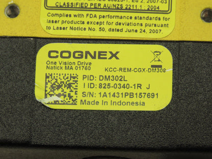 Keyence 821-0087-3R D Lazer Bar Code Reader Scanner Non Adjustable Lense