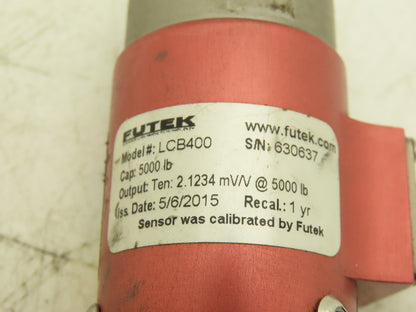 Futek LCB400 Rod End Load Cell 5000 Lbs