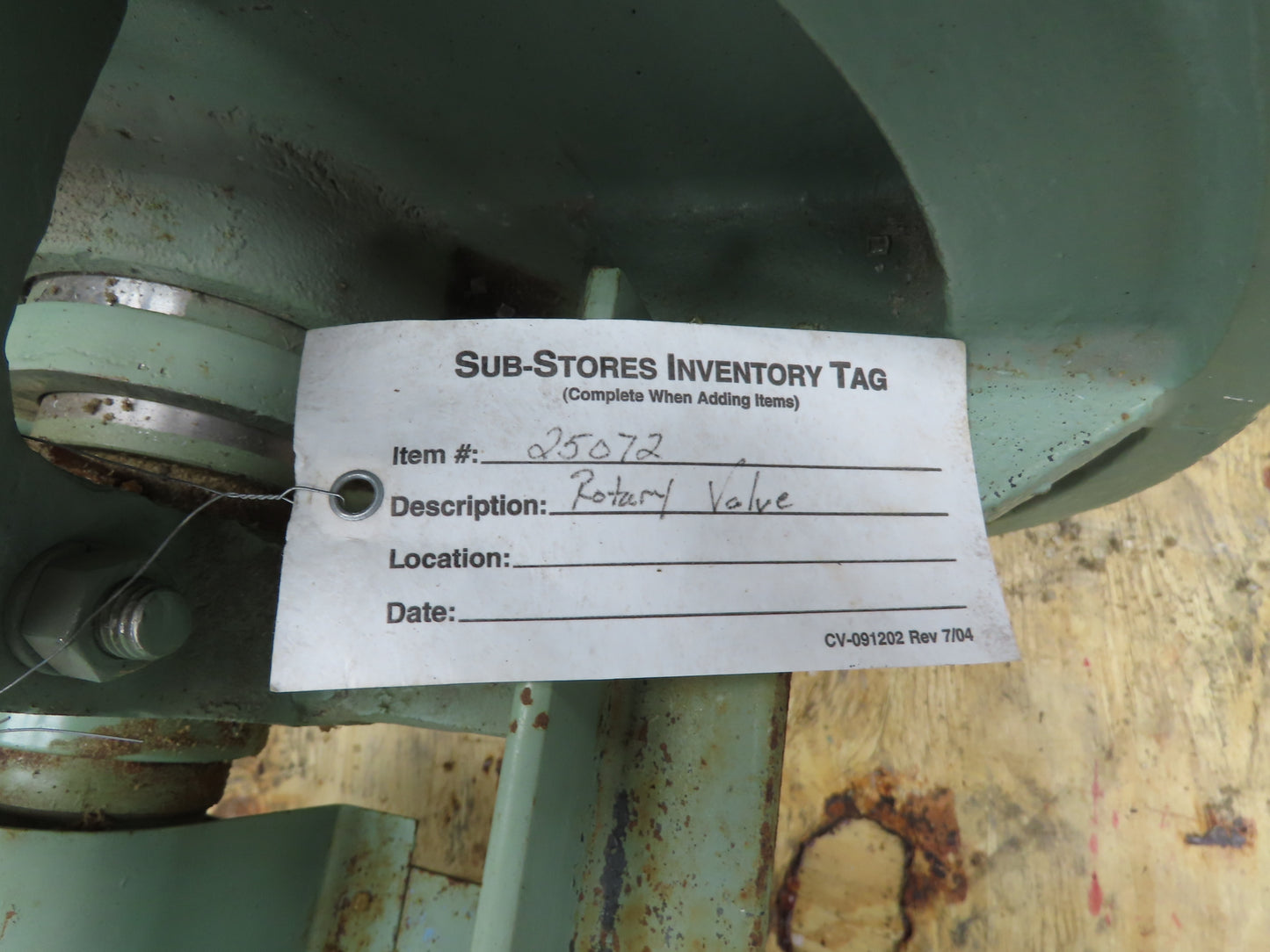 Andritz 1614MSI Sprout Bauer Rotary Air Lock 16x14" Chain Drive 5RPM 230/460V