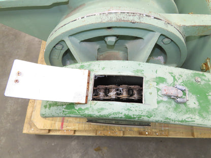 Andritz 1614MSI Sprout Bauer Rotary Air Lock 16x14" Chain Drive 5RPM 230/460V