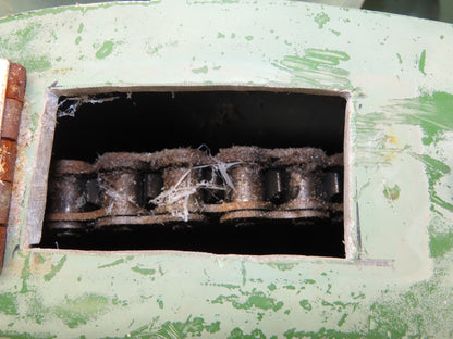 Andritz 1614MSI Sprout Bauer Rotary Air Lock 16x14" Chain Drive 5RPM 230/460V