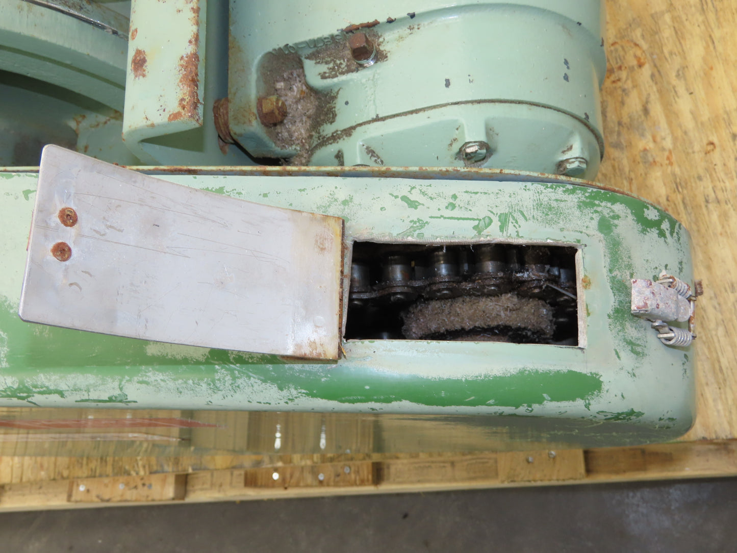 Andritz 1614MSI Sprout Bauer Rotary Air Lock 16x14" Chain Drive 5RPM 230/460V