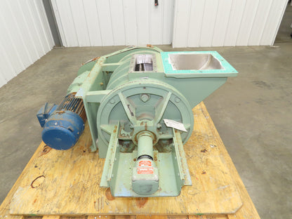 Andritz 1614MSI Sprout Bauer Rotary Air Lock 16x14" Chain Drive 5RPM 230/460V