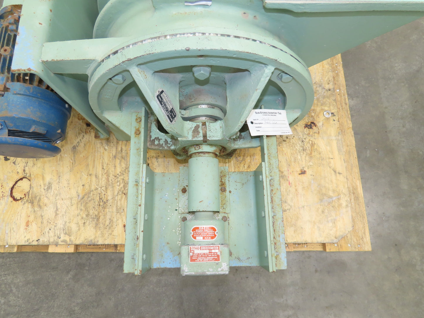 Andritz 1614MSI Sprout Bauer Rotary Air Lock 16x14" Chain Drive 5RPM 230/460V