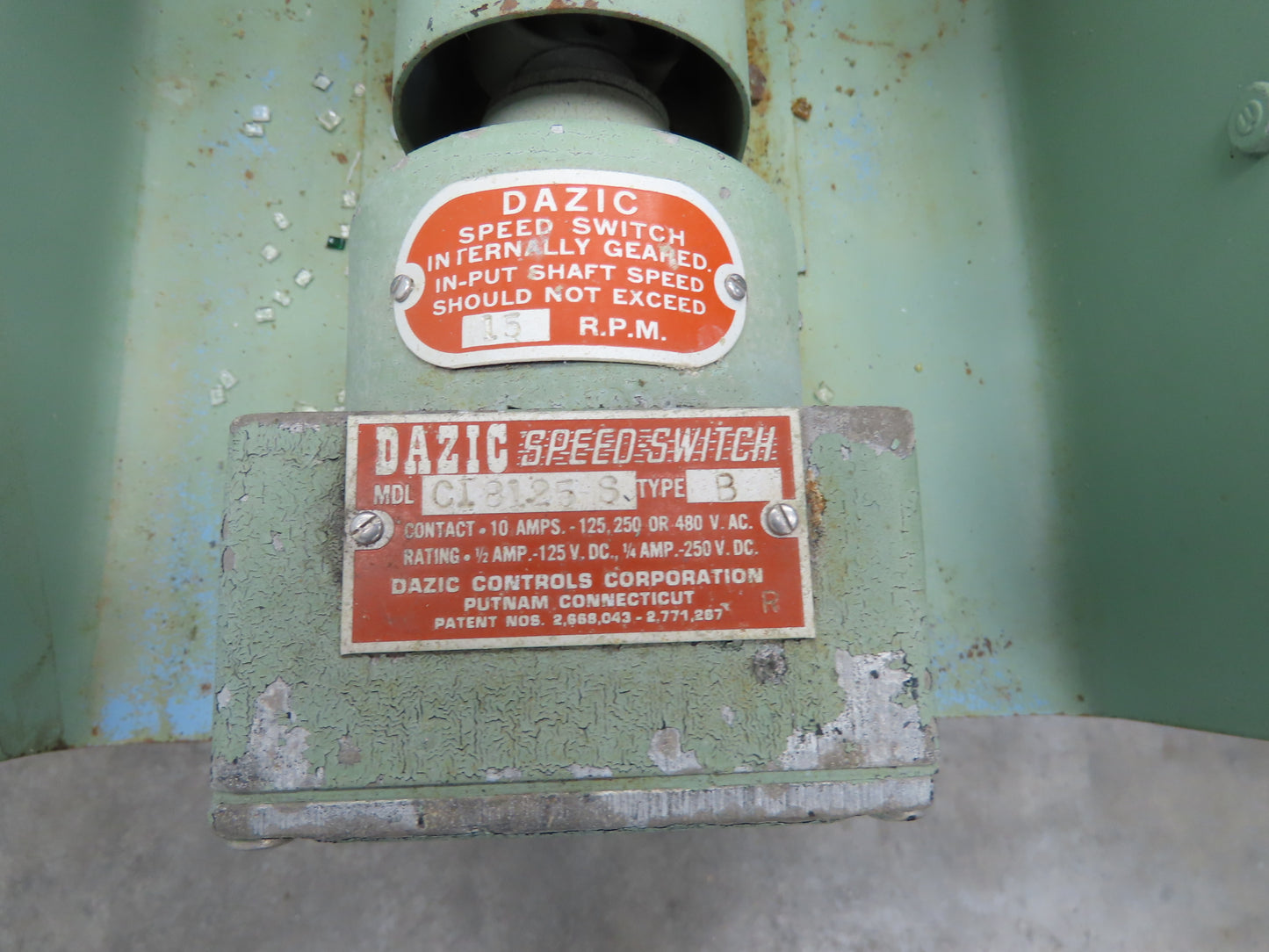 Andritz 1614MSI Sprout Bauer Rotary Air Lock 16x14" Chain Drive 5RPM 230/460V