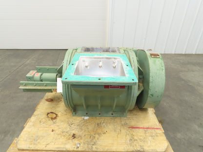 Andritz 1614MSI Sprout Bauer Rotary Air Lock 16x14" Chain Drive 5RPM 230/460V