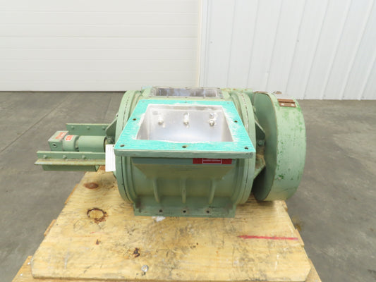 Andritz 1614MSI Sprout Bauer Rotary Air Lock 16x14" Chain Drive 5RPM 230/460V