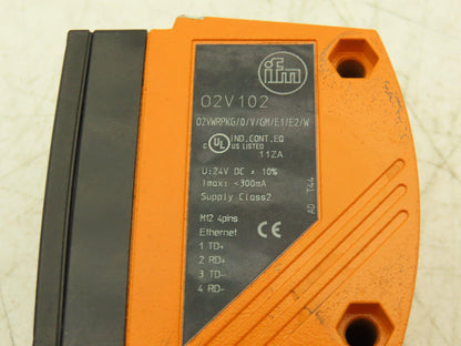 IFM 02V102 Vision Sensor Head Manual Focus 4 & 8 Pin