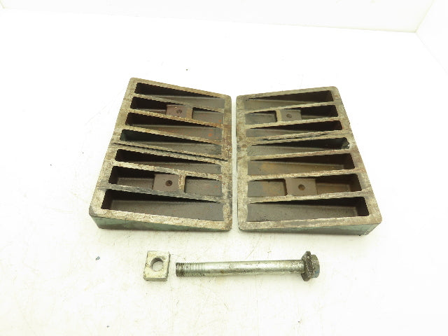 AirLoc Wedgmount Precision Machine Leveler Vibration Pad 8"x 12" x 3"H