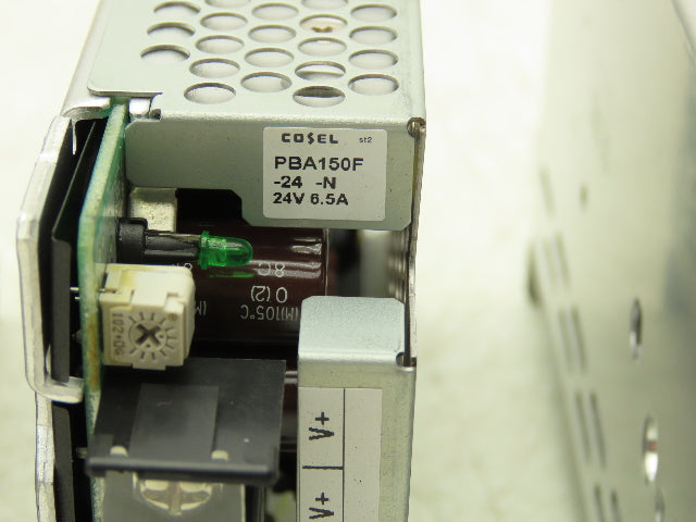 Cosel PBA150F Power Supply 24VDC 6.5A Output 120/240VAC 1Ph Input 150W Lot of 3