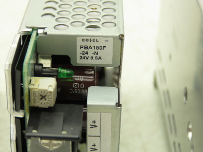 Cosel PBA150F Power Supply 24VDC 6.5A Output 120/240VAC 1Ph Input 150W Lot of 3