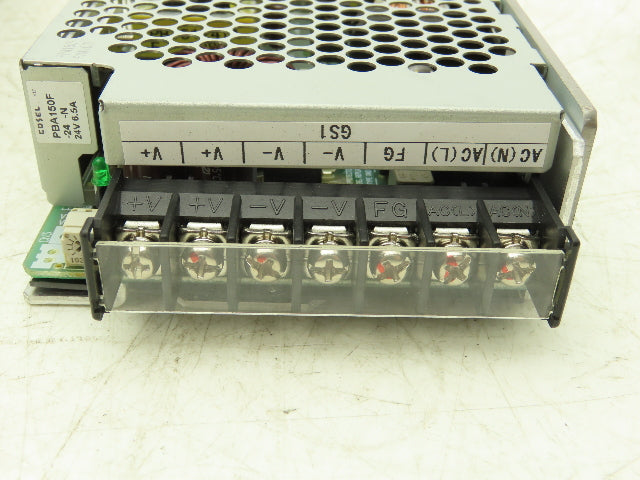 Cosel PBA150F Power Supply 24VDC 6.5A Output 120/240VAC 1Ph Input 150W Lot of 3