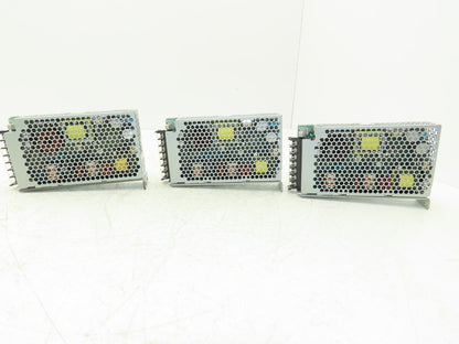 Cosel PBA150F Power Supply 24VDC 6.5A Output 120/240VAC 1Ph Input 150W Lot of 3